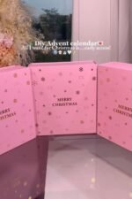 Pink Advent Calendar Box