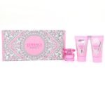 Versace Bright Crystal Absolu Gift Set Edp 5ml Body Lotion 25ml Shower Gel 25ml