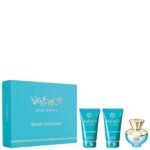 Versace Dylan Blue Pour Femme Edt Spray 50ml Giftset 3 Pieces