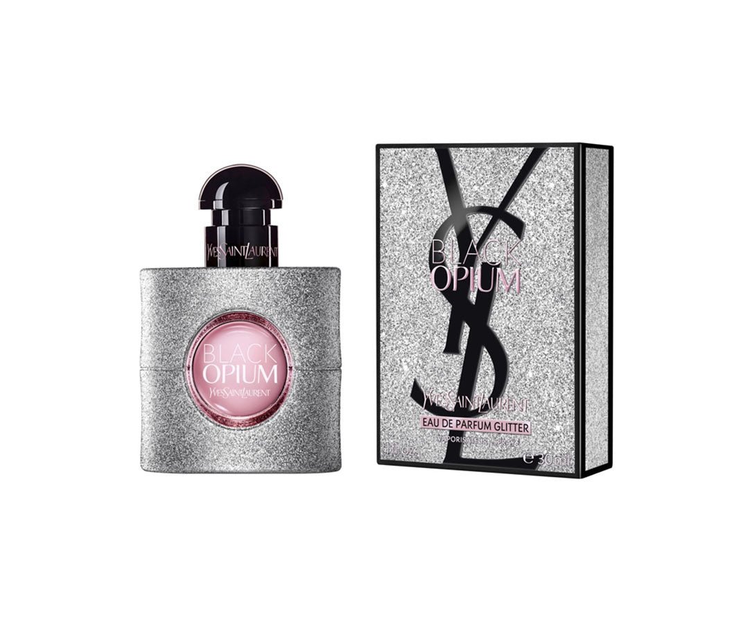 YSLBlackOpiumGlitterEdpSpray30ml.jpg YSL Black Opium Glitter Edp Spray 30 ml - Image 1